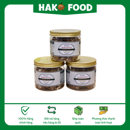 Bánh Biscotti Mixed nuts vị chocolate